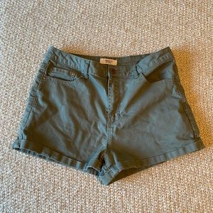 Forever 21 Green Shorts